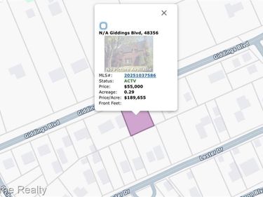 N/A Giddings Blvd, Highland Twp, MI 48356
