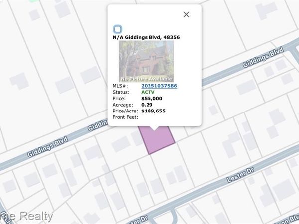 N/A Giddings Blvd, Highland Twp, MI 48356