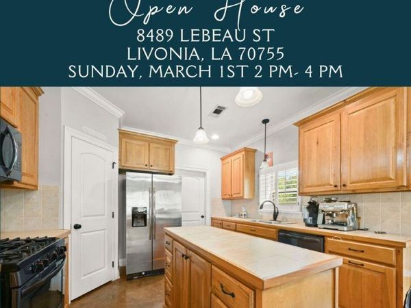 8489 Lebeau St, Livonia, LA 70755