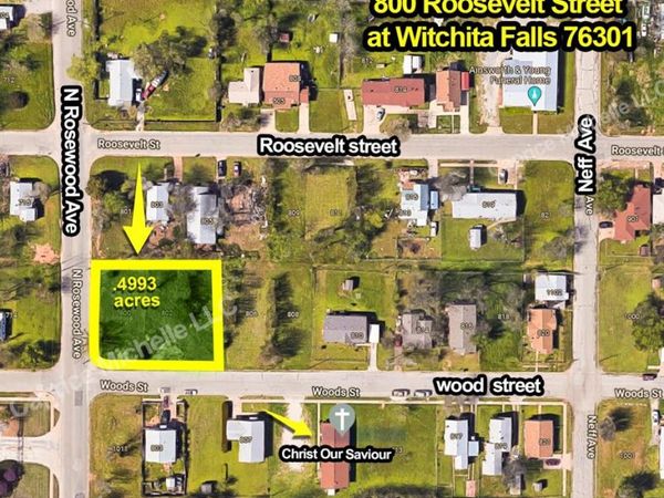 800 Roosevelt. Street, Wichita Falls, TX 76301