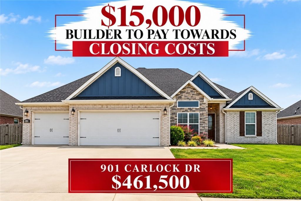901 Carlock Drive, Pea Ridge, AR 72751 Main Photo