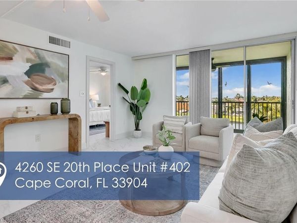 4260 SE 20th PL, Unit 402, CAPE CORAL, FL 33904