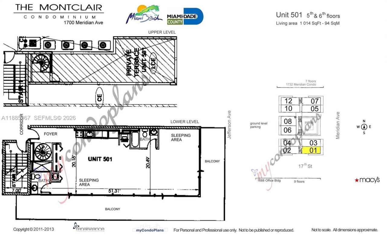 1700 Meridian Ave, Unit 501, Miami Beach, FL 33139 Photo