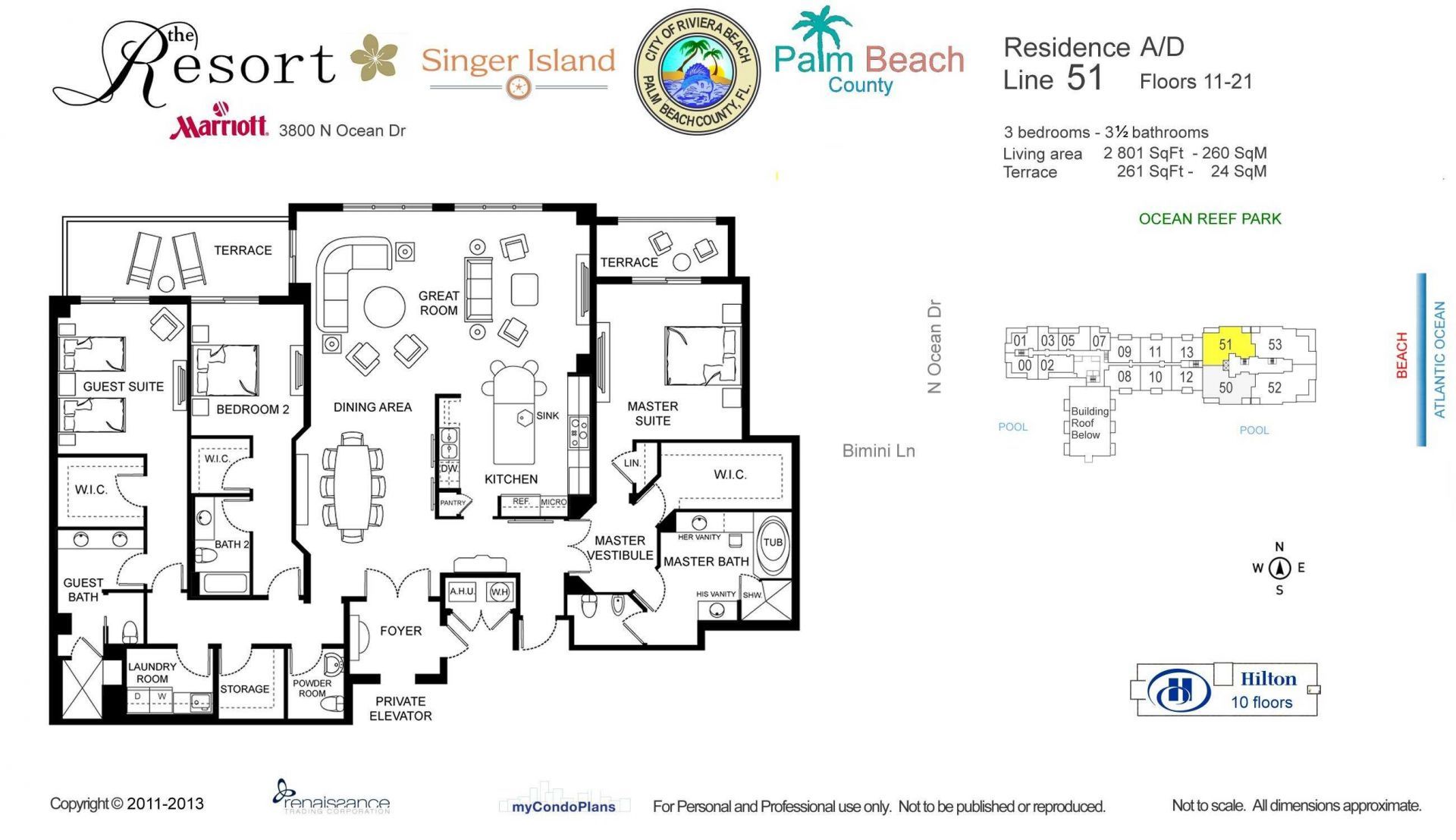 3800 N Ocean Drive, Unit 1751, Singer Island, FL 33404 Photo