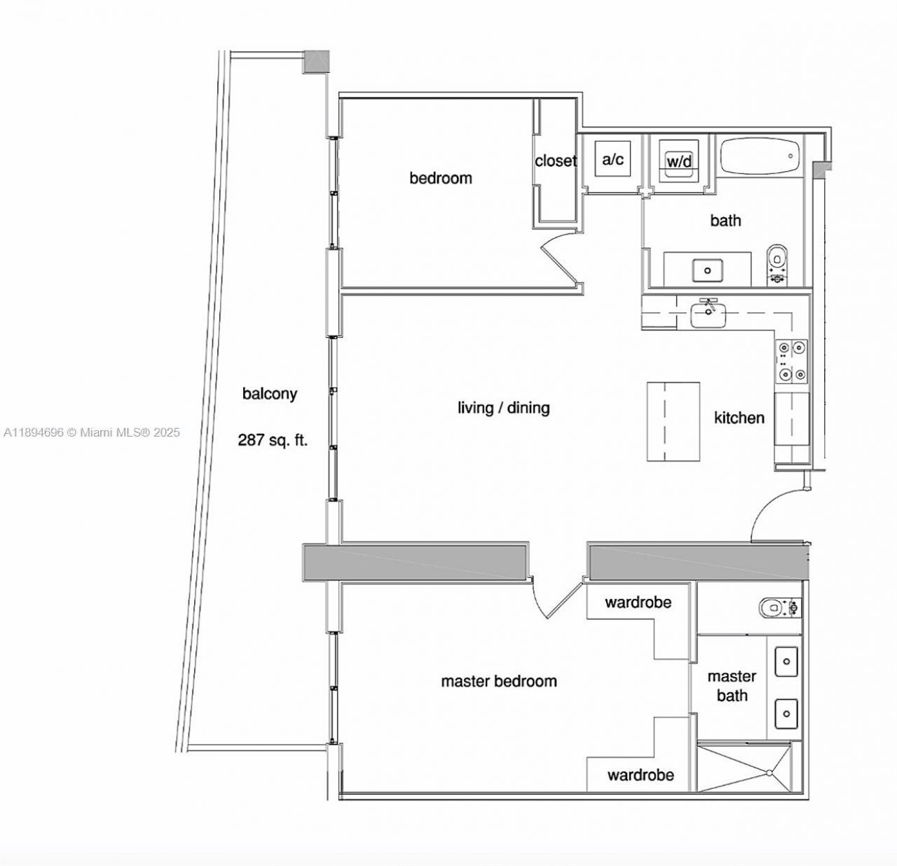 1010 Brickell Ave, Unit 1607, Miami, FL 33131 Photo