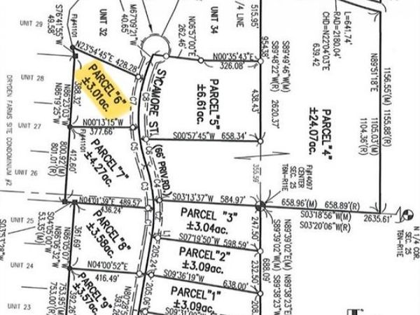 Parcel 6 Sycamore St , Dryden Twp, MI 48428