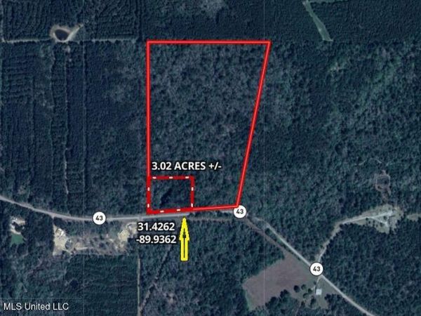 Hwy 43, Oak Vale, MS 39656