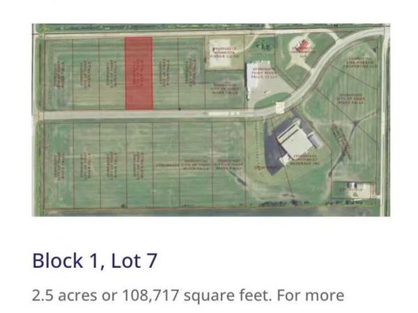Lot 7, Block 1 Greenwood Street W, Thief River Falls, MN 56701