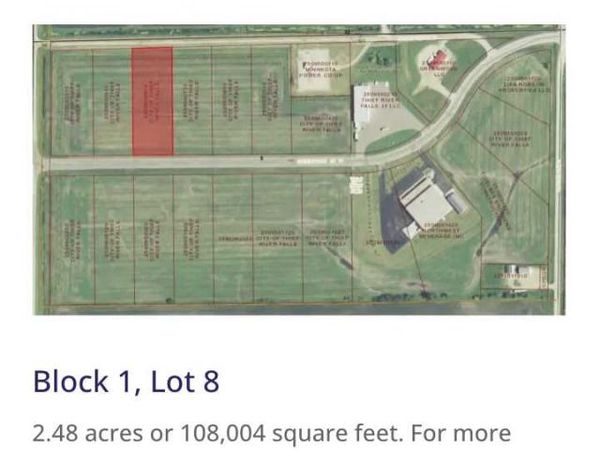 Lot 8, Block 1 Greenwood Street W, Thief River Falls, MN 56701