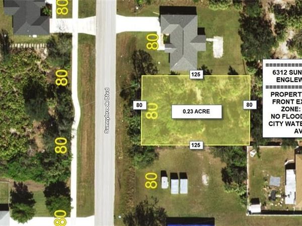 6312 Sunnybrook BLVD, ENGLEWOOD, FL 34224