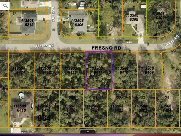 Lot 11 FRESNO ROAD, NORTH PORT, FL 34288
