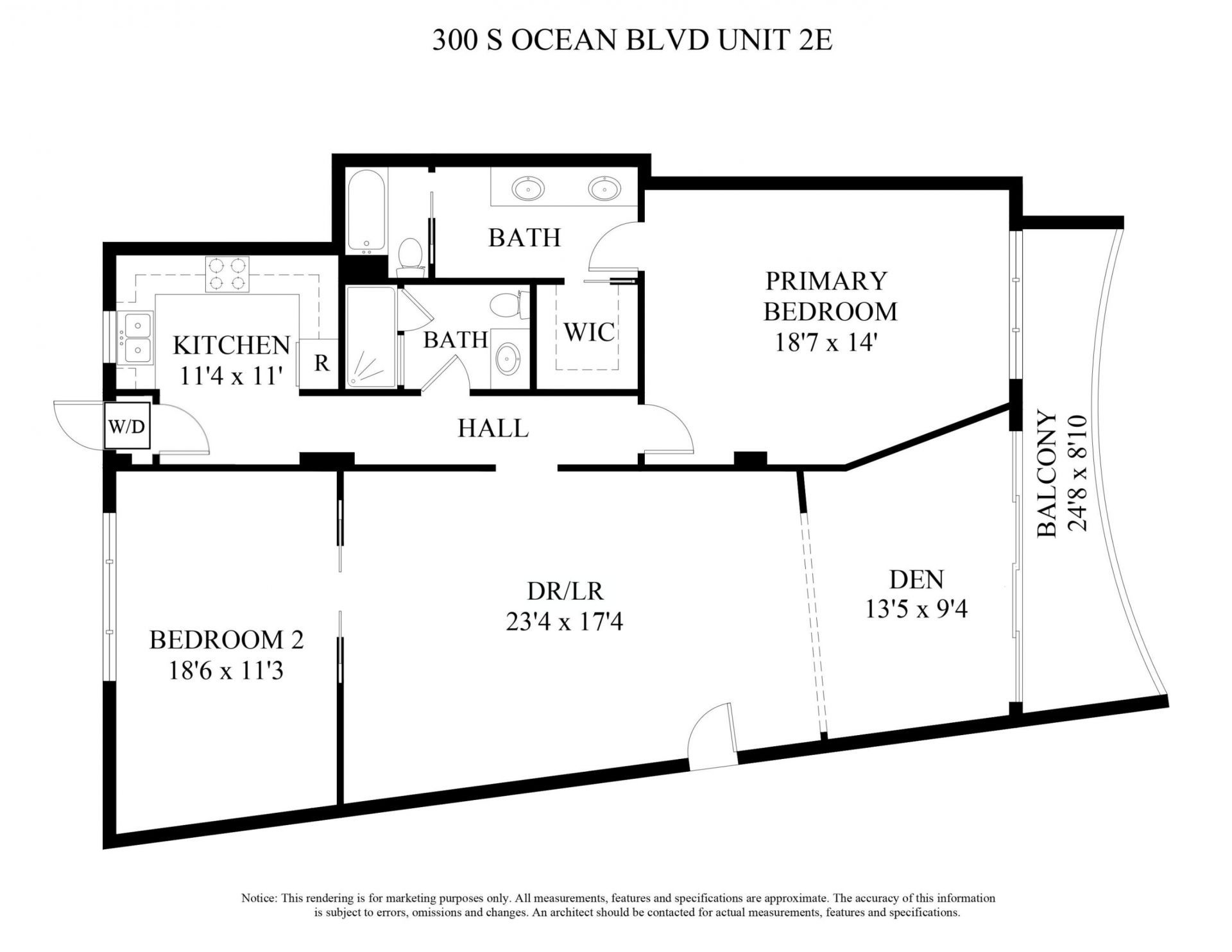 300 S Ocean Boulevard, Unit 2e, Palm Beach, FL 33480 Photo