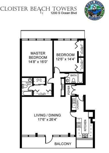 1200 S Ocean Boulevard, Unit 4 F, Boca Raton, FL 33432 Photo