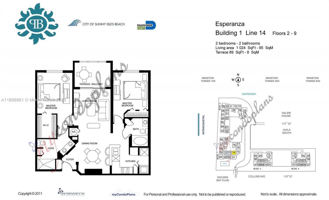 17100 N Bay Rd, Unit 1614, Sunny Isles Beach, FL 33160 Photo