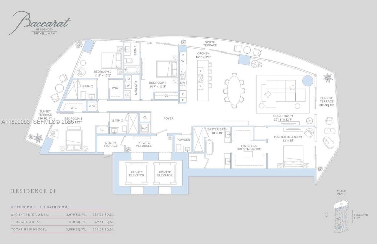 99 SE 5th Street, Unit 4301, Miami, FL 33131 Photo