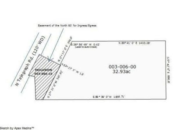 0 Telegraph, Newport, MI 48166