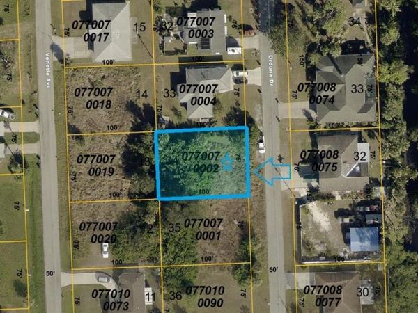 Lot 34, ORDUNA DRIVE, NORTH PORT, FL 34287