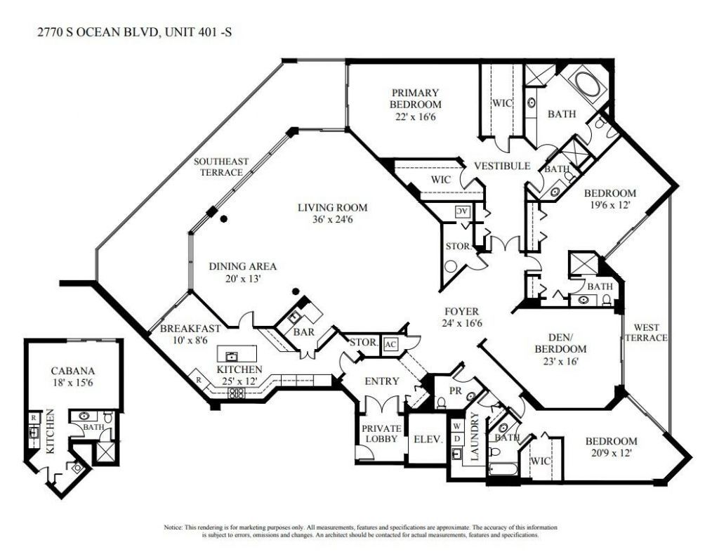 2770 S Ocean Boulevard, Unit 401s, Palm Beach, FL 33480 Photo