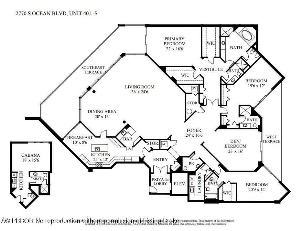 2770 S Ocean Boulevard, Unit 401S, Palm Beach, FL 33480 Photo