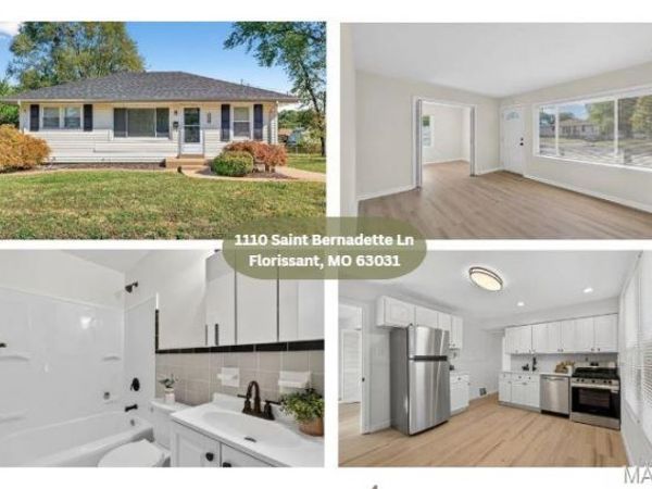 1110 Saint Bernadette Lane, Florissant, MO 63031