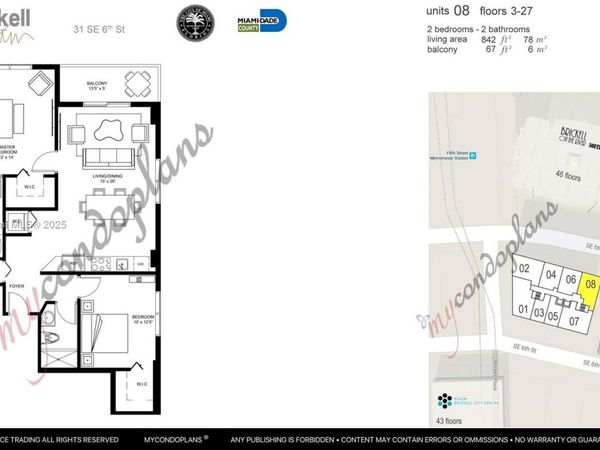 31 SE 6th St, Unit 2508, Miami, FL 33131