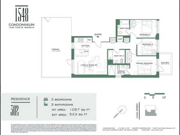 1548 72nd Street, Unit 302, Brooklyn, NY 11228