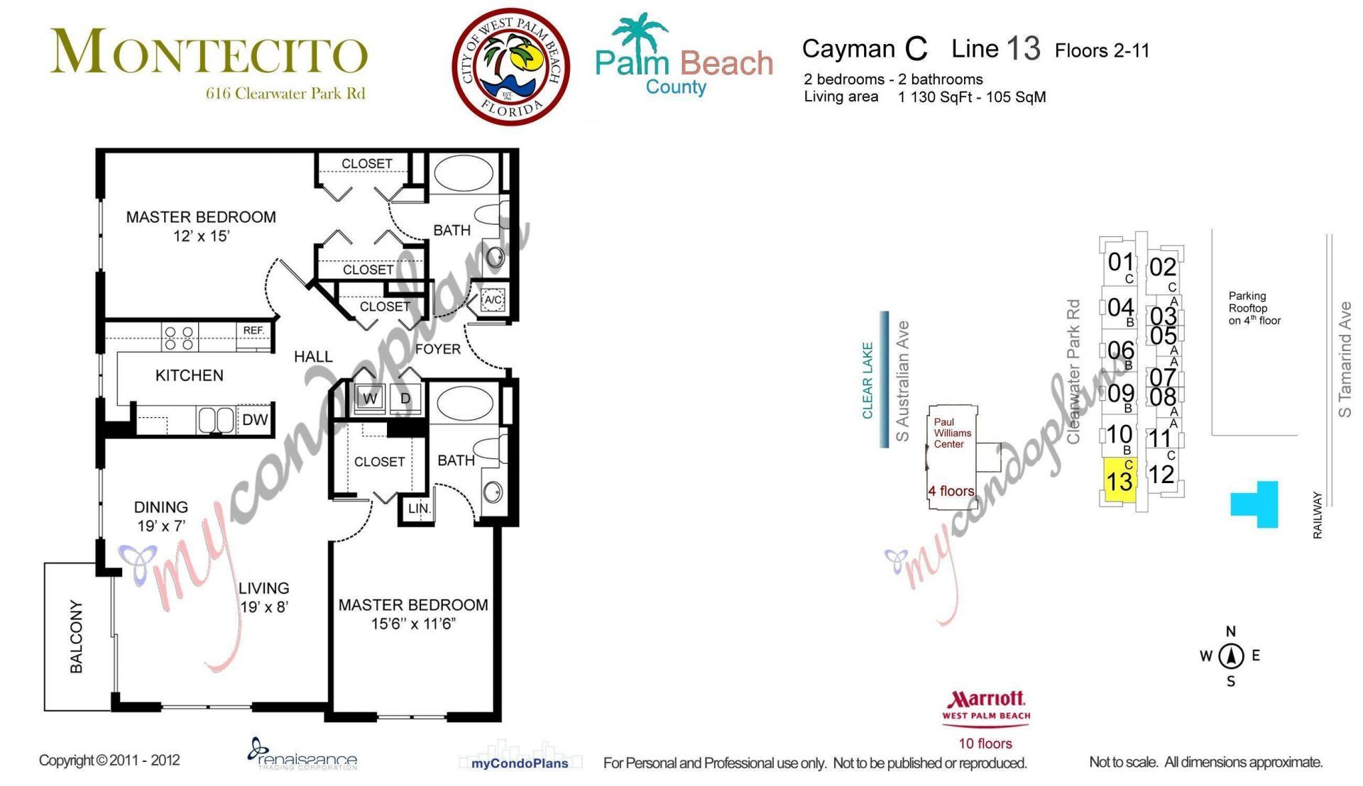 616 Clearwater Park Road, Unit 913, West Palm Beach, FL 33401 Photo