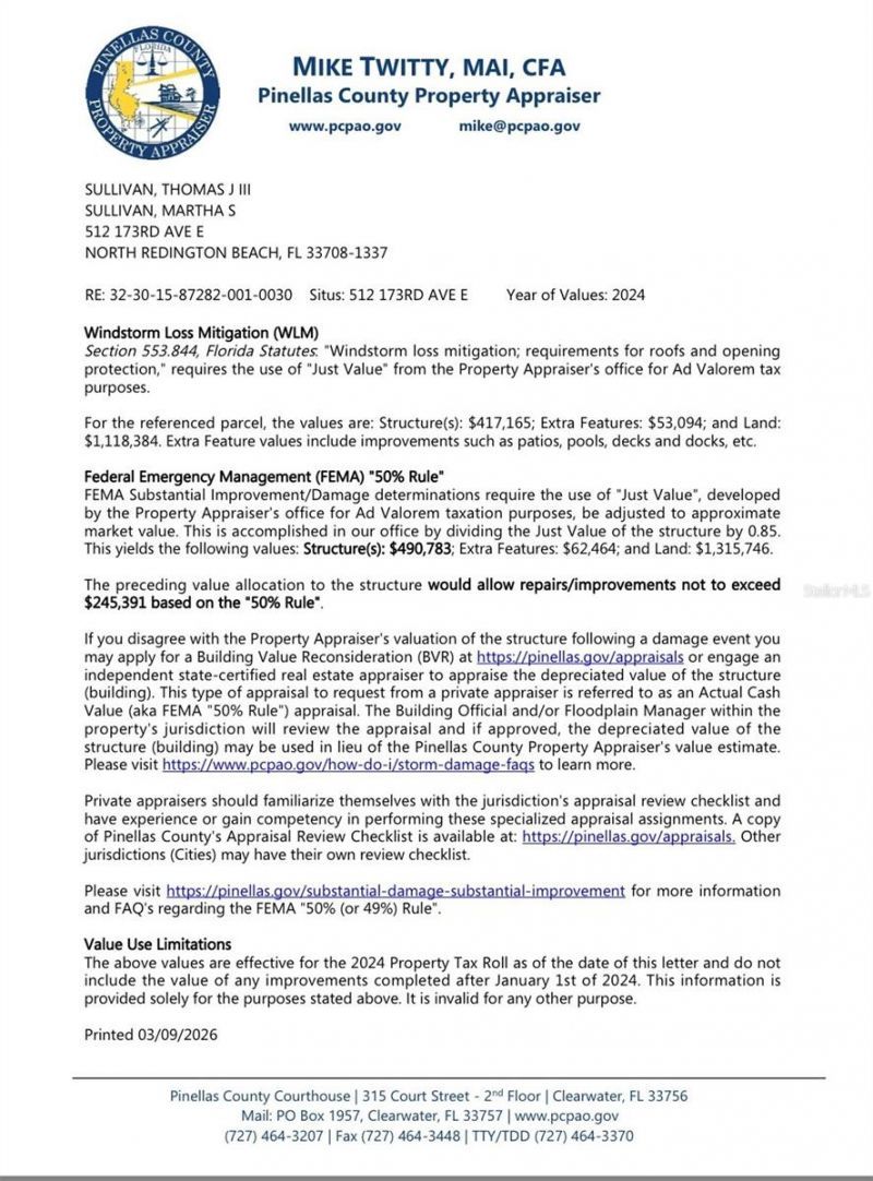 512 173rd Avenue E, North Redington Beach, FL 33708 Photo