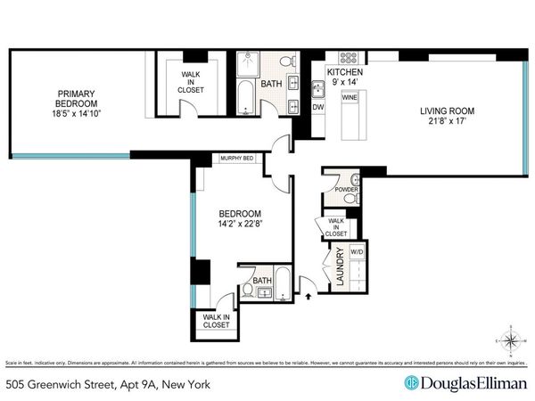 505 GREENWICH Street, Unit 9A, Manhattan, NY 10013