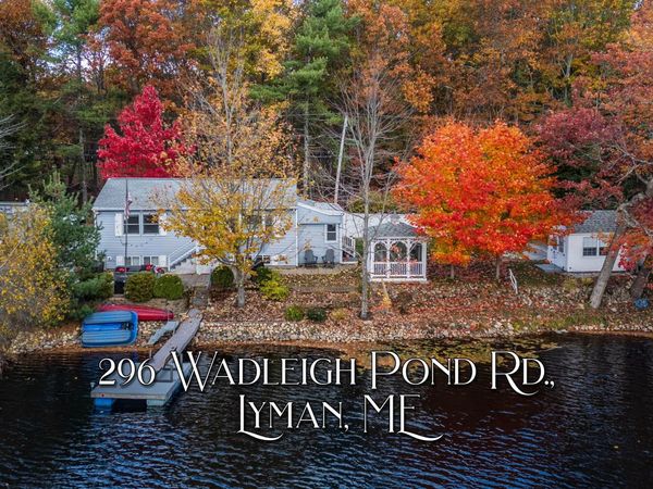 296 Wadleigh Pond Road, Lyman, ME 04002