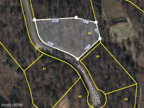 Lot 43 Peregrine Place , Cedar Grove, TN 38321