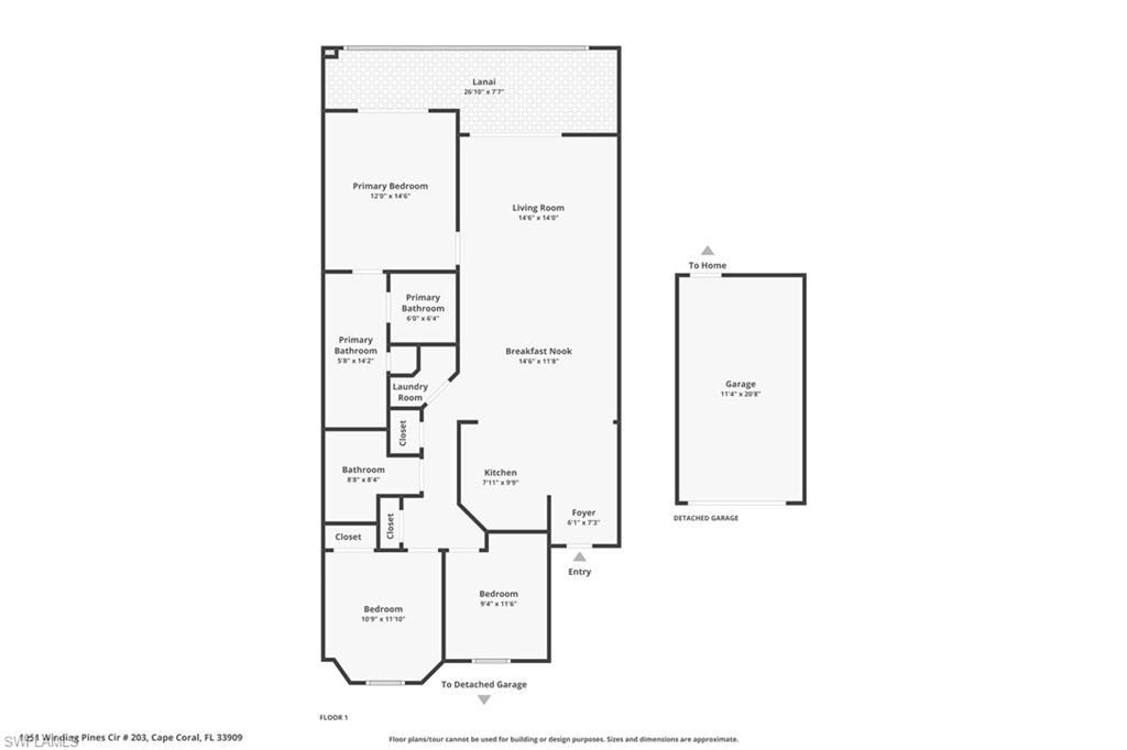 1051 Winding Pines Cir, Unit 203, Cape Coral, FL 33909 Photo