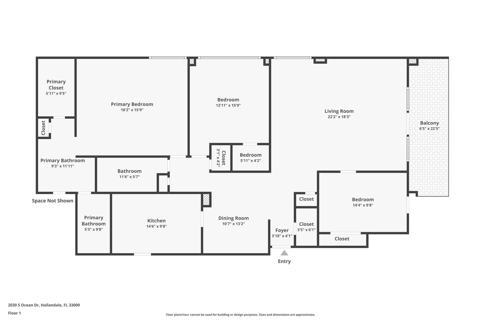 2030 S Ocean Drive, Unit 414, Hallandale Beach, FL 33009 Photo