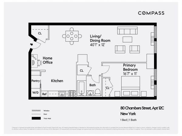80 Chambers Street, Unit 12C, Manhattan, NY 10007