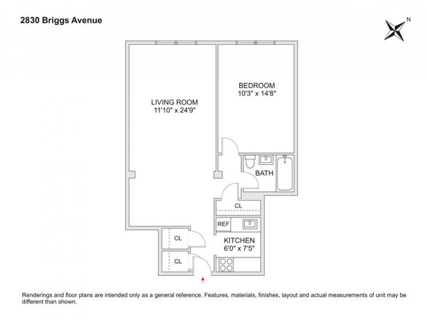 2830 BRIGGS Avenue, Unit WIA, Bronx, NY 10458