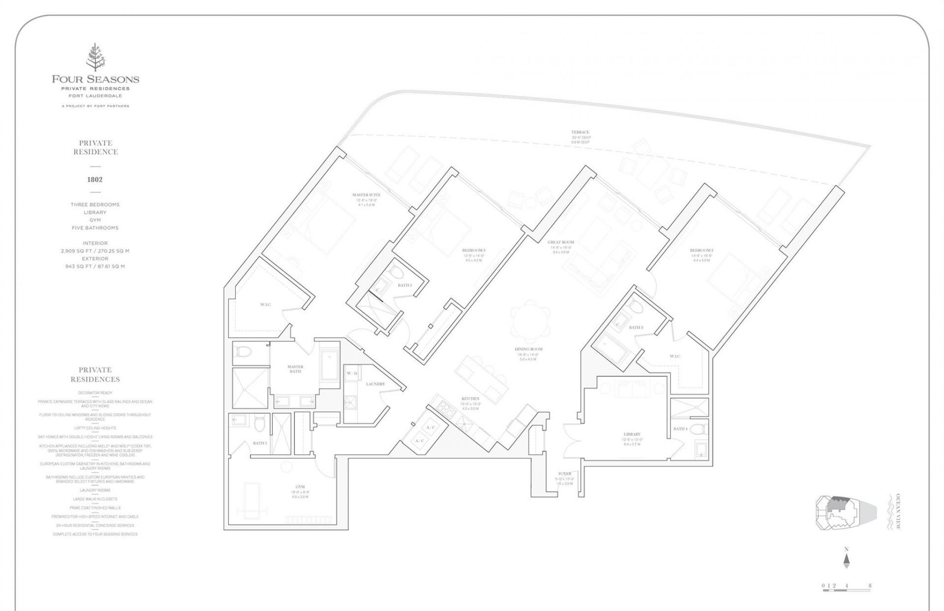 525 N Fort Lauderdale Beach Boulevard, Unit 1802, Fort Lauderdale, FL 33304 Photo