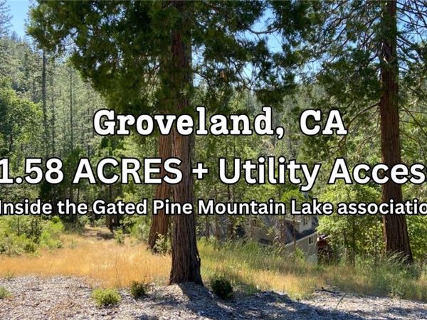 0 Pine Mountain Drive, Groveland, CA 95321