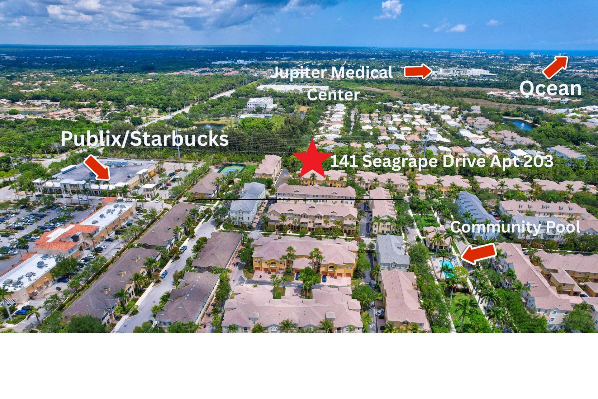 141 Seagrape Drive, Unit 203, Jupiter, FL 33458 Photo