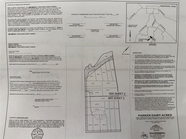 TBD Lot 7 Parker Dairy, Forestburg, TX 76239