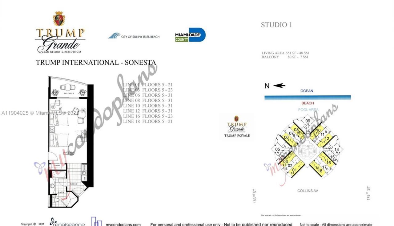 18001 Collins Ave, Unit 1608, Sunny Isles Beach, FL 33160 Photo