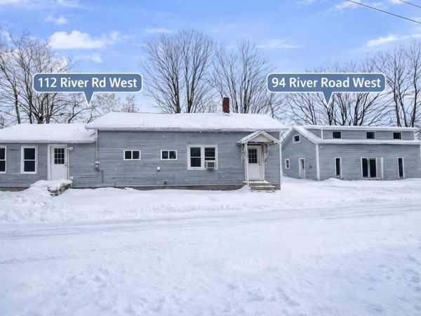 94 & 112 West River Road, Johnson, VT 05656