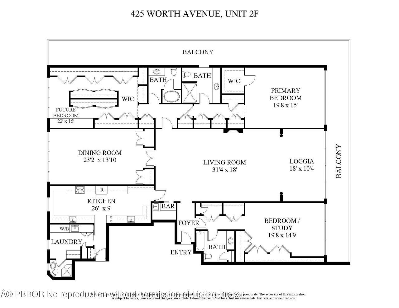 425 Worth Avenue, Unit 2F, Palm Beach, FL 33480 Photo