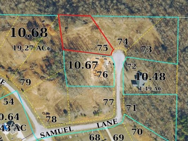 Samuel Ln Lot 75, New Albany, MS 38652