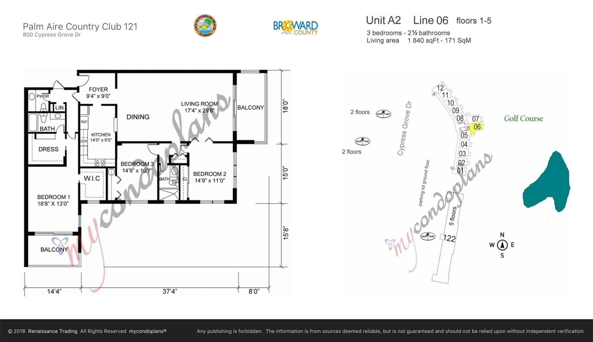 800 Cypress Grove Drive, Unit 306, Pompano Beach, FL 33069 Photo