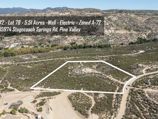 35956 Stagecoach Springs Rd, Pine Valley, CA 91962