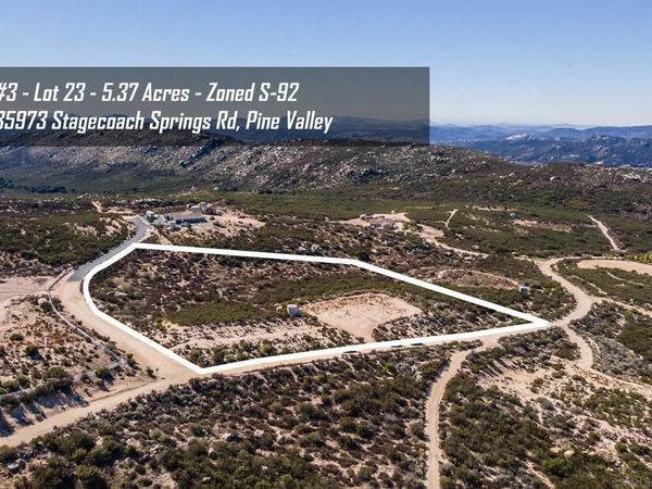 35973 Stagecoach Springs Rd, Pine Valley, CA 91962