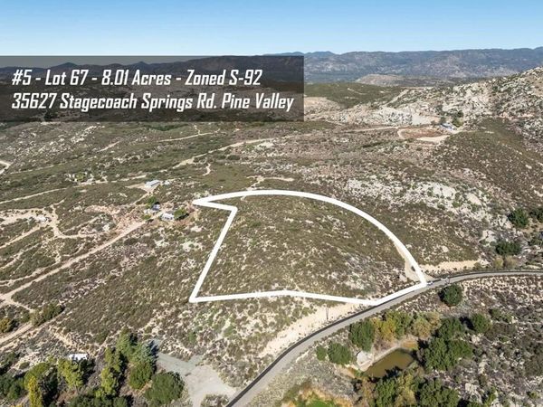 35627 Stagecoach Springs Rd, Pine Valley, CA 91962