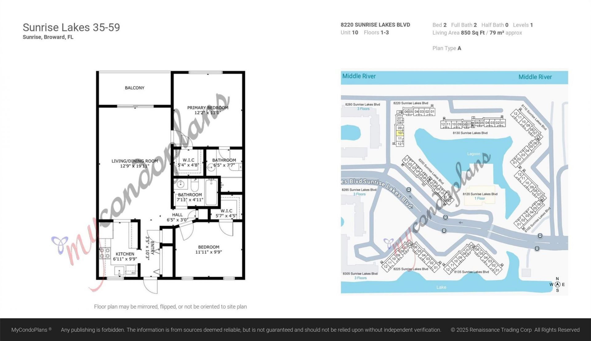 8220 Sunrise Lakes Boulevard, Unit 110, Sunrise, FL 33322 Photo