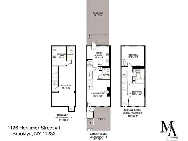 1126 HERKIMER Street, Unit 1, Brooklyn, NY 11233