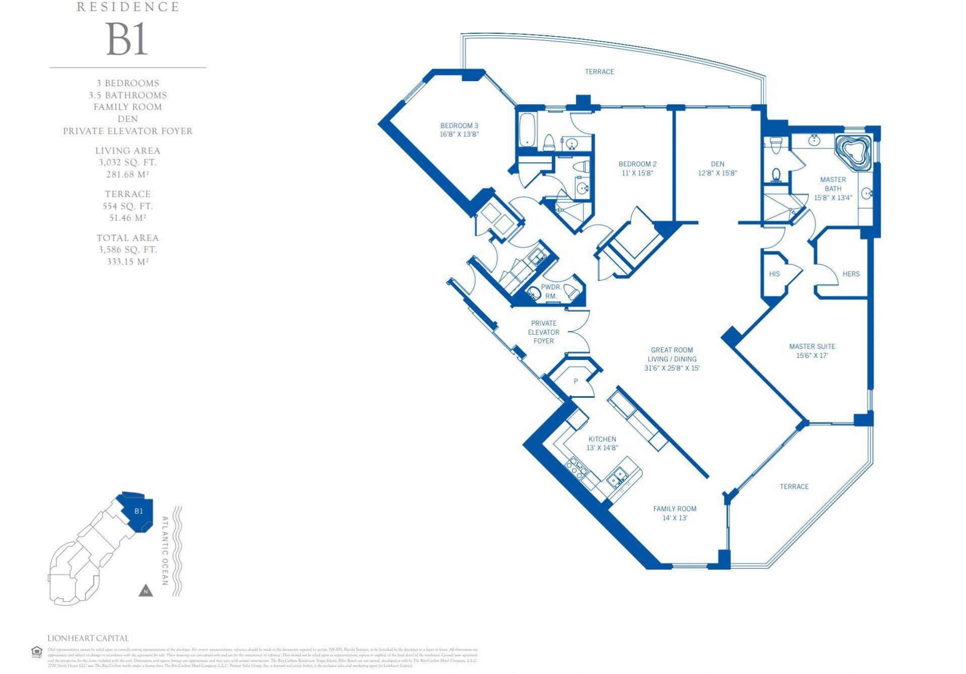 2700 N Ocean Drive, Unit Ph-1b, Singer Island, FL 33404 Photo